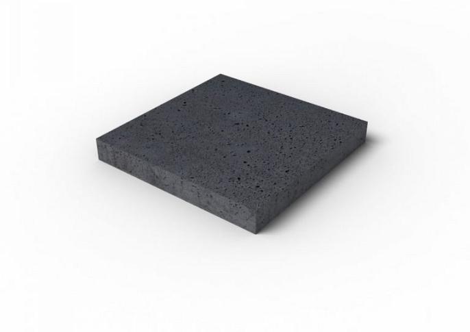 Schellevis Oudhollands TEGEL 40X40X5 CM ANTRACIET