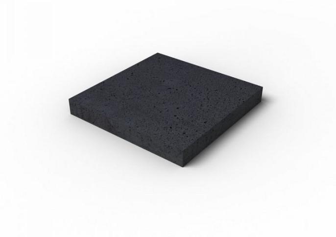 Schellevis Oudhollands TEGEL 40X40X5 CM CARBON
