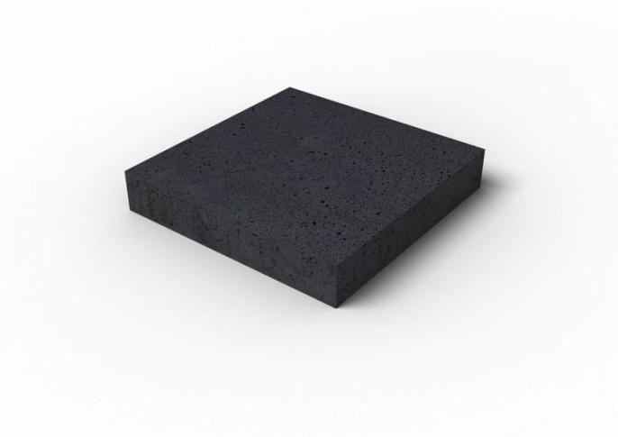 Schellevis Oudhollands TEGEL 40X40X7 CM CARBON
