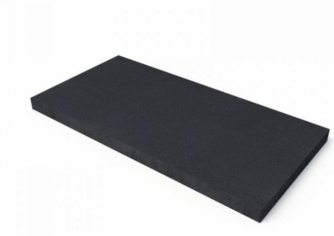 Schellevis Oudhollands GROTE TEGEL 240X120X12 CM CARBON