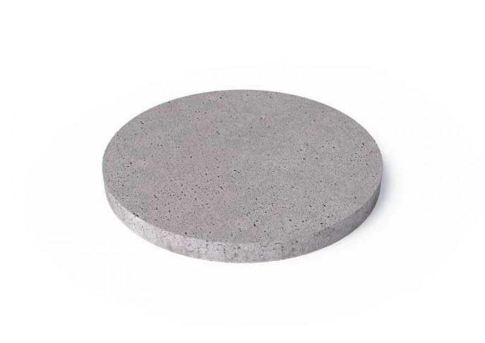 Schellevis Oudhollands TEGEL ROND 100X8 CM GRIJS