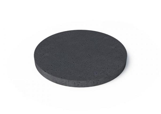 Schellevis Oudhollands TEGEL ROND 100X8 CM ANTRACIET
