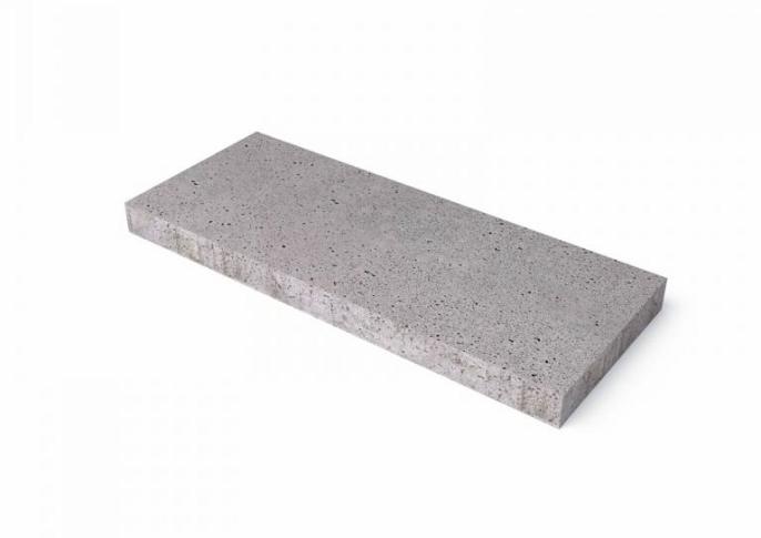 Schellevis Oudhollands OPSLUITING 100X40X7 CM GRIJS