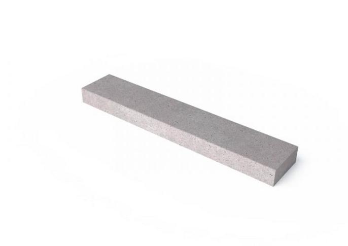 Schellevis Oudhollands TRAPTREDE 200X37X15 CM GRIJS