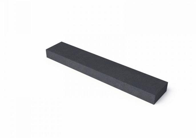 Schellevis Oudhollands TRAPTREDE 200X37X15 CM ANTRACIET