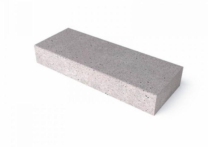 Schellevis Oudhollands TRAPTREDE 100X37X15 CM GRIJS