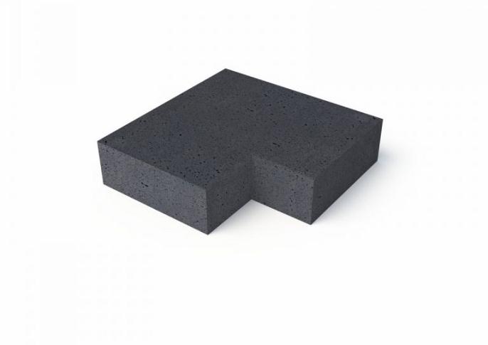 Schellevis Oudhollands TRAP HOEKSTUK 90° (37/15) BUITEN ANTRA. 60X60 CM