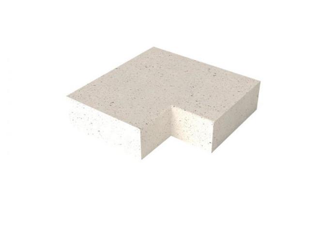 Schellevis Oudhollands TRAP HOEKSTUK 90° (37/15) BINNEN CREME 60X60 CM