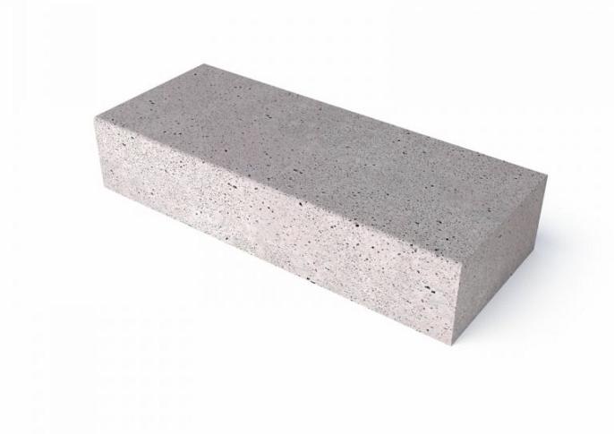Schellevis Oudhollands TRAPTREDE 100X40X20 CM GRIJS