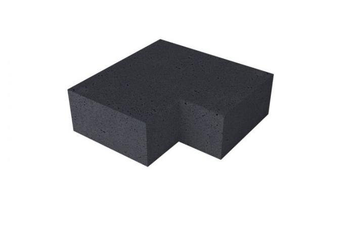 Schellevis Oudhollands TRAP HOEKSTUK 90° (40/20) BUITEN CARBON 60X60 CM