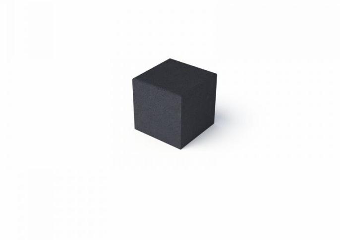 Schellevis Oudhollands ZITELEMENT VIERKANT 50X50X50 CM CARBON