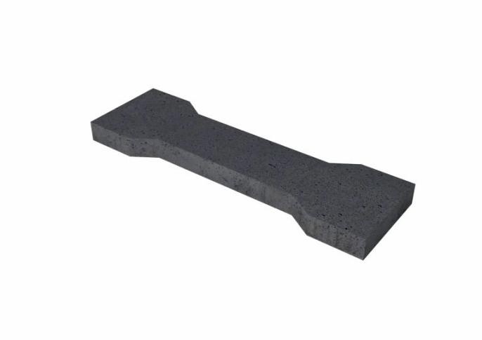 Schellevis Oudhollands Eco-tegel Antraciet 100x30x7cm