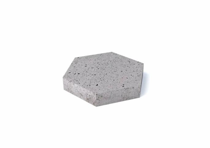 Schellevis Oudhollands 6-kant tegel 37,5x37,5x7 cm Grijs