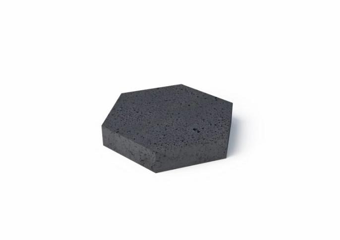 Schellevis Oudhollands 6-kant tegel 37,5x37,5x7cm Antraciet
