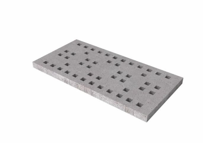 Schellevis Oudhollands Grasbetonplaat Grijs Matrix 200x100x10