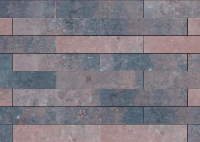 Wallblock New 12x10x60 Brons