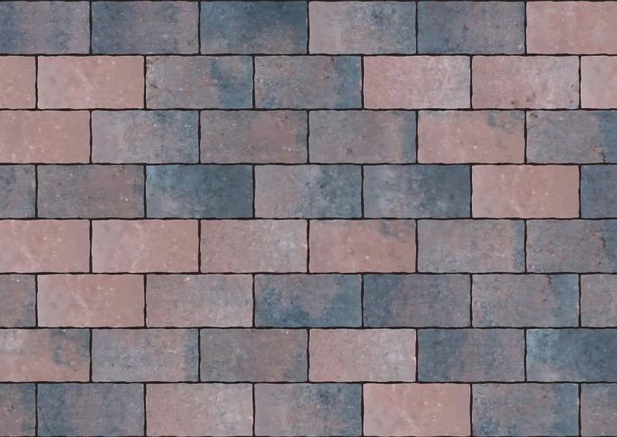 Wallblock Old 15x15x30 Brons
