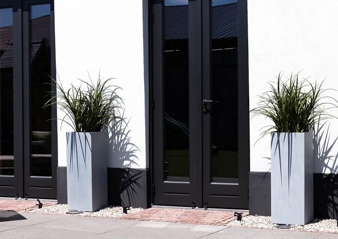 Argento High Cube 100 - Natural Grey - Plantruimte 33x33