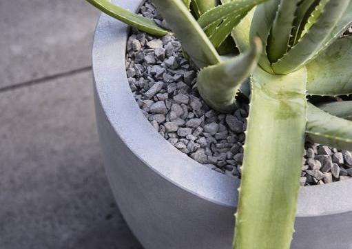 Argento New Egg Pot 45 - Natural Grey - Plantruimte Ø37