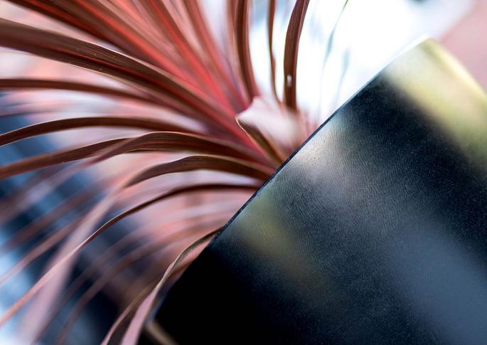 Argento Vase 90 - Black - Plantruimte Ø39