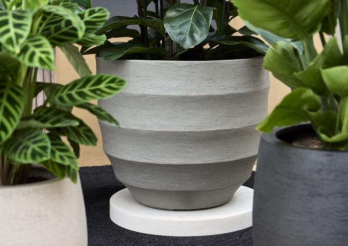 Bordo New Egg Pot 80 - Clay - Plantruimte Ø68