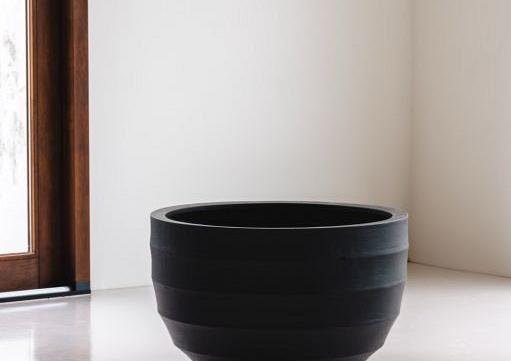 Bordo New Egg Pot Low 94 - Earth - Plantruimte Ø84