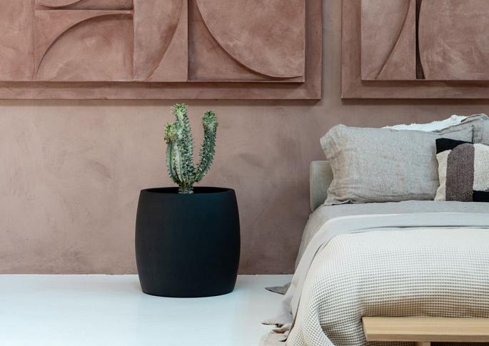 Grigio Modern Pot 44 - Anthracite - Plantruimte Ø35