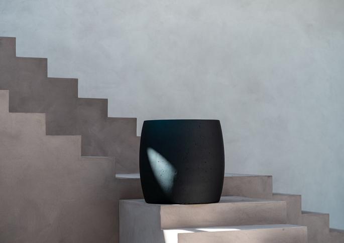 Grigio Modern Pot 44 - Anthracite - Plantruimte Ø35