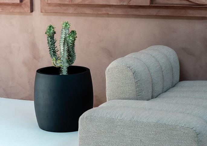 Grigio Modern Pot 55 - Anthracite - Plantruimte Ø44.5