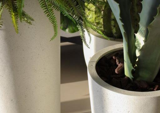 Grigio Vase 68 - Antique White - Plantruimte Ø30