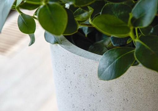 Grigio Vase 90 - Antique White - Plantruimte Ø39