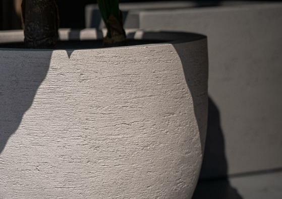Terreno New Egg Pot 80 - Sand - Plantruimte Ø68