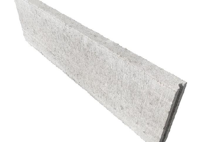 Betonband 7x40x100 grijs