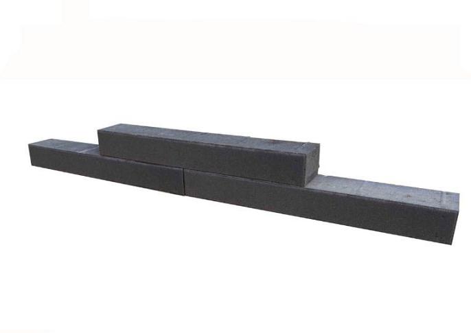 Patioblok Antraciet 60x12x10cm strak