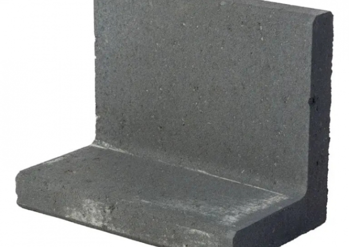 L Element 50x50x120 zwart (BxVxH)