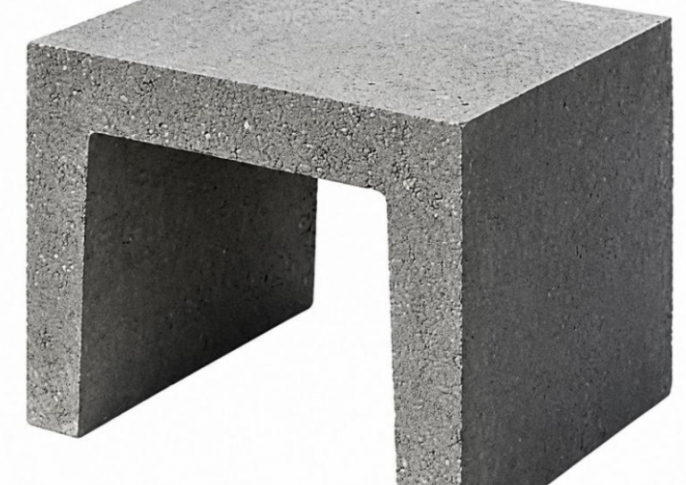 U-element 15x20x30 grijs