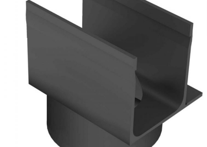 ACO Slim-Line onderuitloop 80mm excentr.