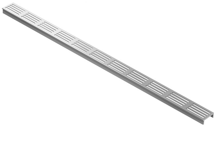 ACO Slim-Line vervangingsrooster RVS 100