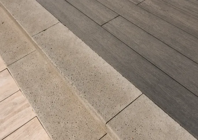 Schellevis Oudhollands Traptrede 37x15x100 Grijs