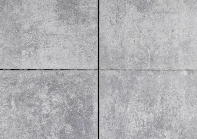 Trippel T 80x80x4 Grijs nuance