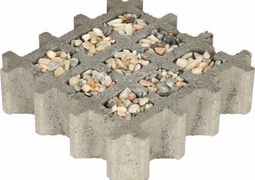 Aquadraintegel 30x30x8cm Gris