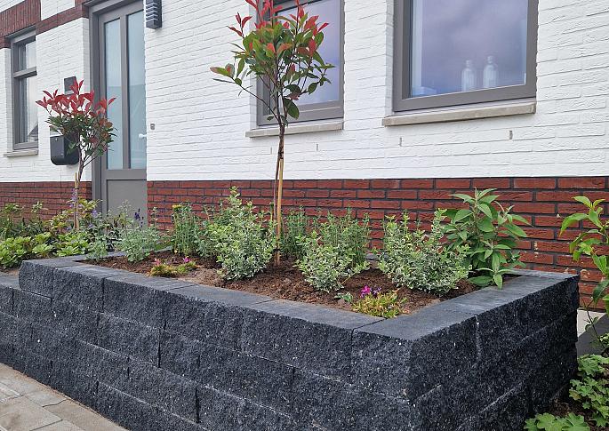 Splitrock 32x13x11 cm 2.0 antraciet