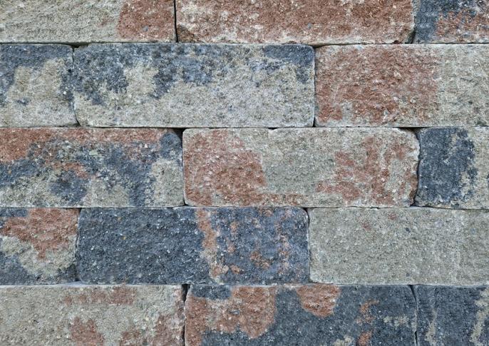 Splitrock trommel 32x13x11 cm 2.0 tricolore