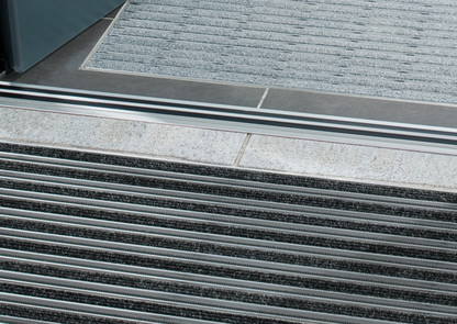 Mat schoonl 75x50x2 CM alum tapijt antra