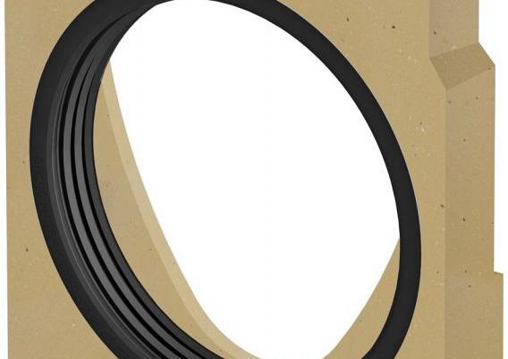 Eindplaat V100S Kunststof incl. Ø110mm