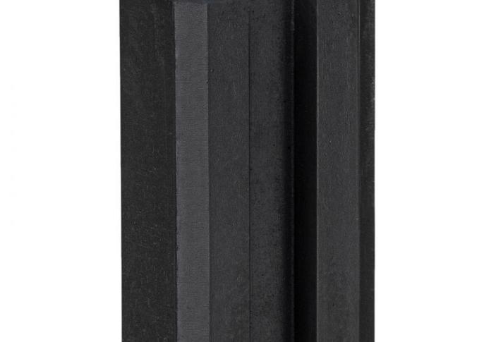 Berton©-sleufpaal Dinkel antraciet gecoat 11,5 x 11,5 x 277 cm tussenmodel