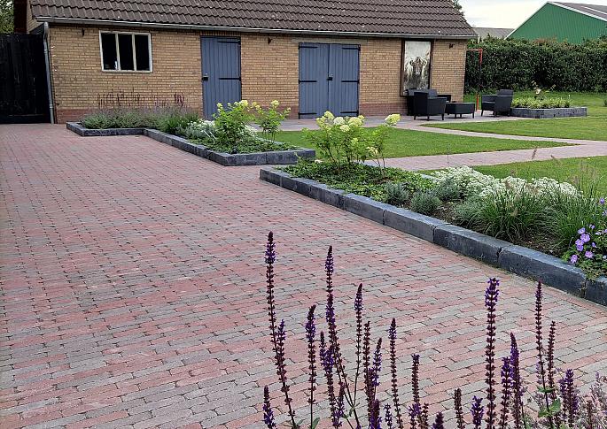 Linea trommel 15x15x60 cm antraciet