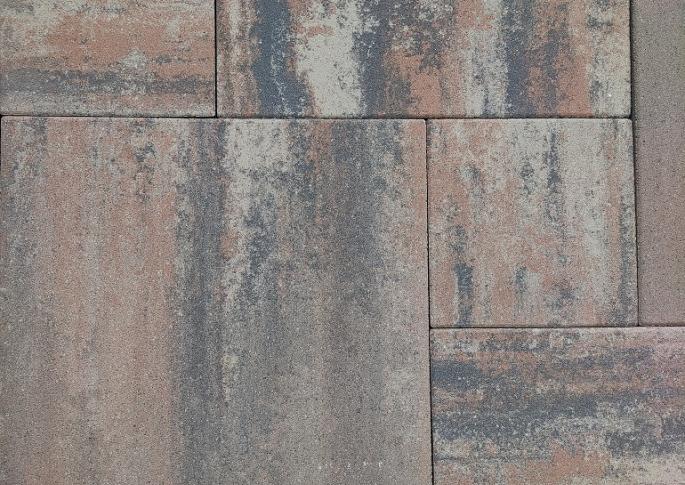 Patio mixed 4 cm tricolore