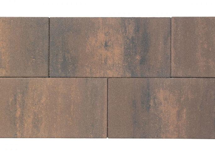 Patio square 60x30x5 cm marrone viola
