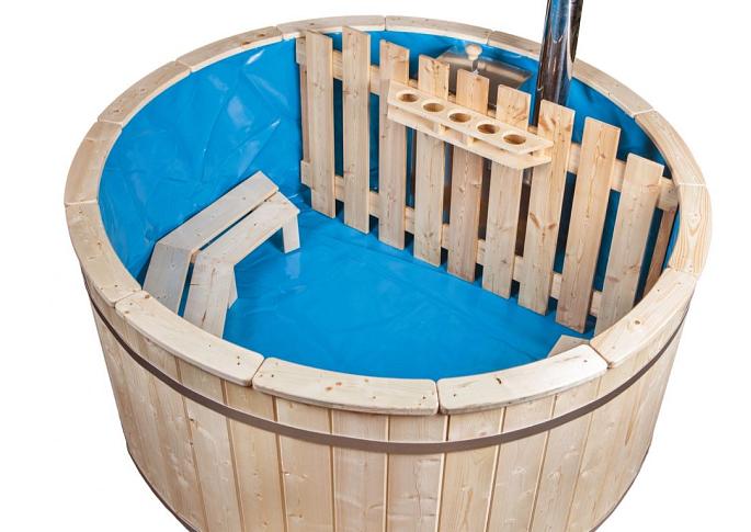 PVC liner blauw